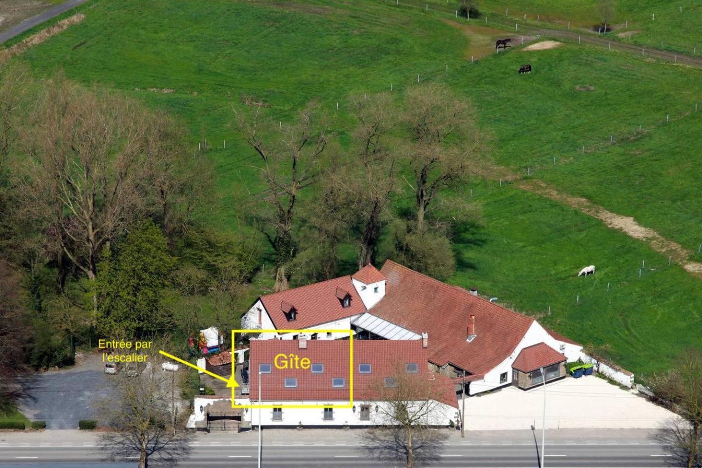 Cense De Lalouette Apartment Saint-Ghislain Cameră foto